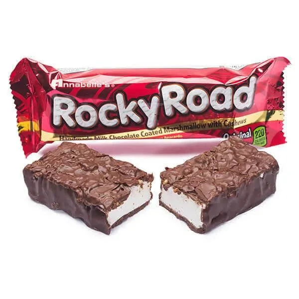 Annabelle's Rocky Road Candy Bars: 24-Piece Box 1 Annabelle's Rocky Road Candy Bars: 24-Piece Box
