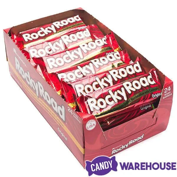 Annabelle's Rocky Road Candy Bars: 24-Piece Box 2 Annabelle's Rocky Road Candy Bars: 24-Piece Box - Image 2