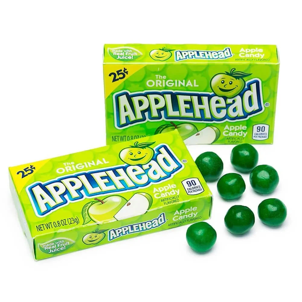 Applehead Candy Mini Packs: 24-Piece Box 1 Applehead Candy Mini Packs: 24-Piece Box