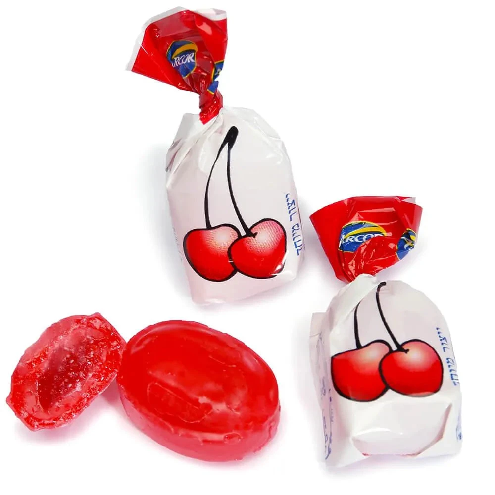 Arcor Cream Filled Cherry Hard Candy: 1LB Bag 1 Arcor Cream Filled Cherry Hard Candy: 1LB Bag