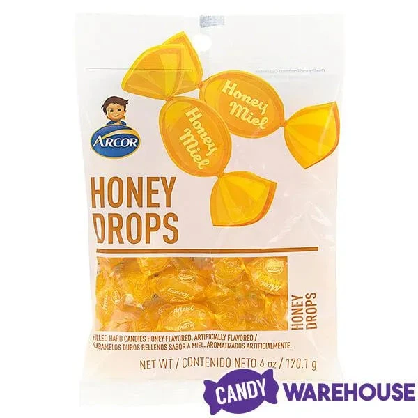Arcor Honey Drops Hard Candy: 6-Ounce Bag 3 Arcor Honey Drops Hard Candy: 6-Ounce Bag - Image 3