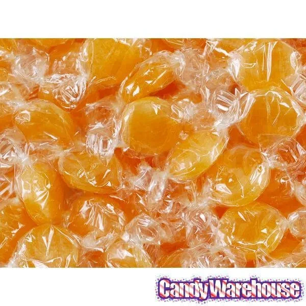 Atkinson Peach Hard Candy Buttons: 5LB Bag 2 Atkinson Peach Hard Candy Buttons: 5LB Bag - Image 2