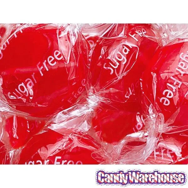 Atkinson Sugar Free Hard Candy Buttons - Cherry: 5LB Bag 2 Atkinson Sugar Free Hard Candy Buttons - Cherry: 5LB Bag - Image 2