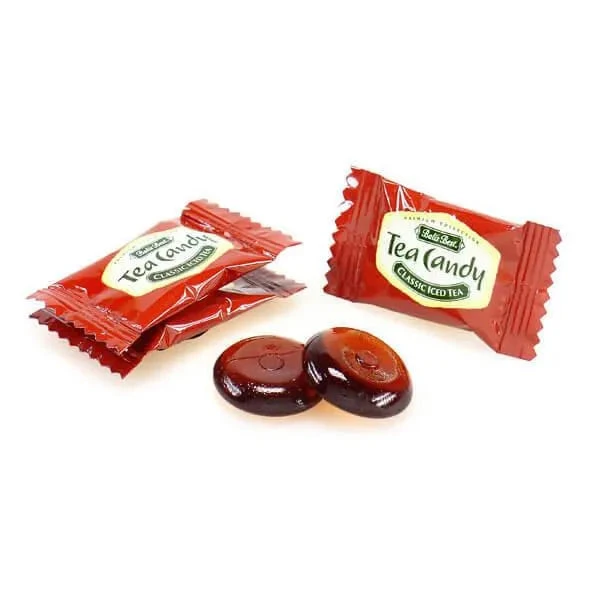 Bali's Best Iced Tea Hard Candy: 1KG Bag 1 Bali's Best Iced Tea Hard Candy: 1KG Bag