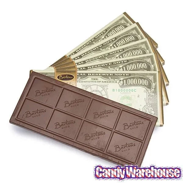 Bartons Million Dollar Milk Chocolate Candy Bars: 12-Piece Box 3 Bartons Million Dollar Milk Chocolate Candy Bars: 12-Piece Box - Image 3