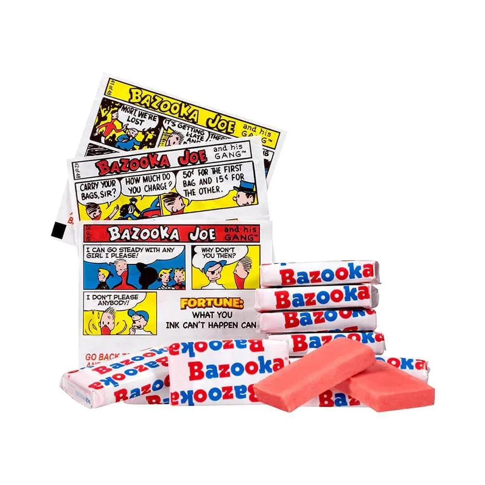 Bazooka Bubble Gum - Original: 225-Piece Tub 3 Bazooka Bubble Gum - Original: 225-Piece Tub - Image 3