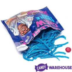 Big League Chew Bubble Gum Packs - Blue Raspberry: 12-Piece Box 7 Big League Chew Bubble Gum Packs - Blue Raspberry: 12-Piece Box -Candy Haven Shop big league chew bubble gum packs blue raspberry 12 piece box candy warehouse 3