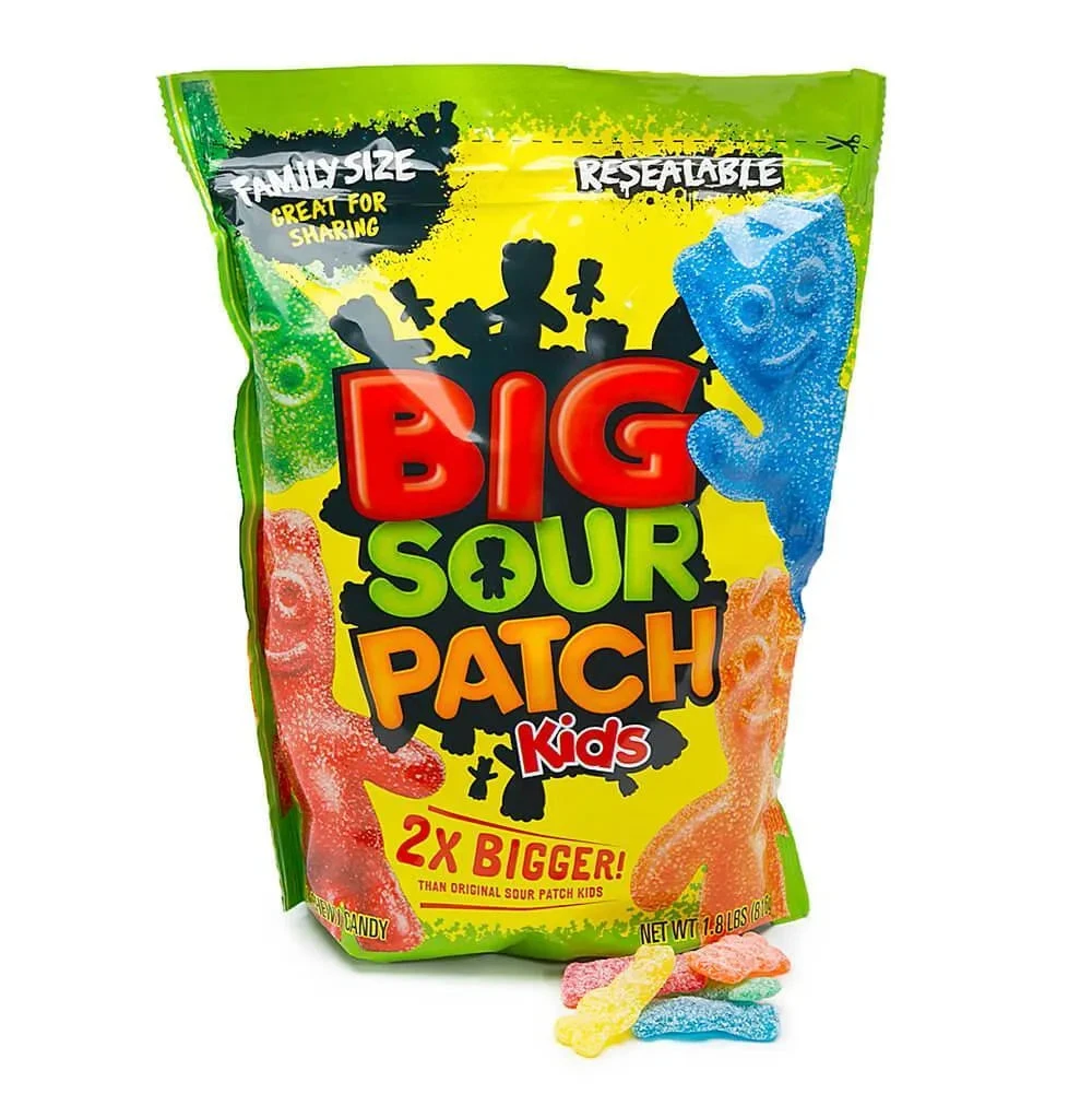 Big Sour Patch Kids Candy: 1.7LB Bag 1 Big Sour Patch Kids Candy: 1.7LB Bag