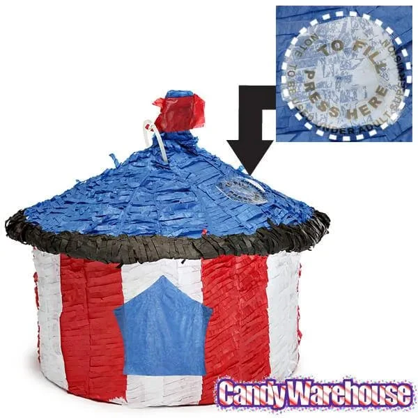 Big Top Circus Tent Pinata 2 Big Top Circus Tent Pinata - Image 2