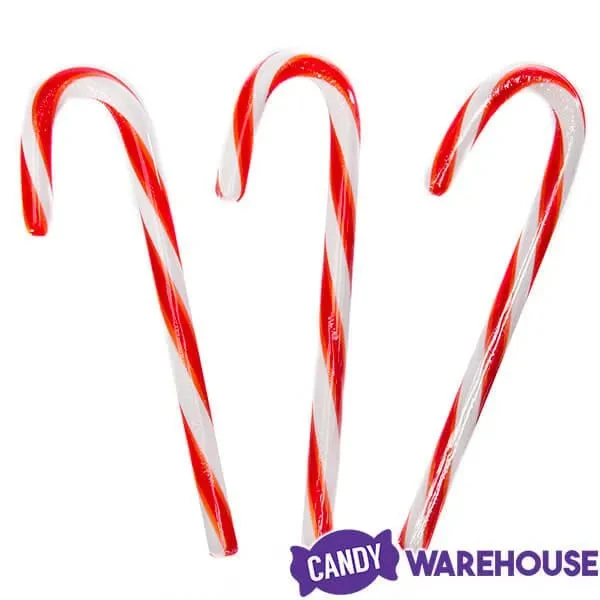 Brach's Red Hots Candy Canes: 12-Piece Box 2 Brach's Red Hots Candy Canes: 12-Piece Box - Image 2