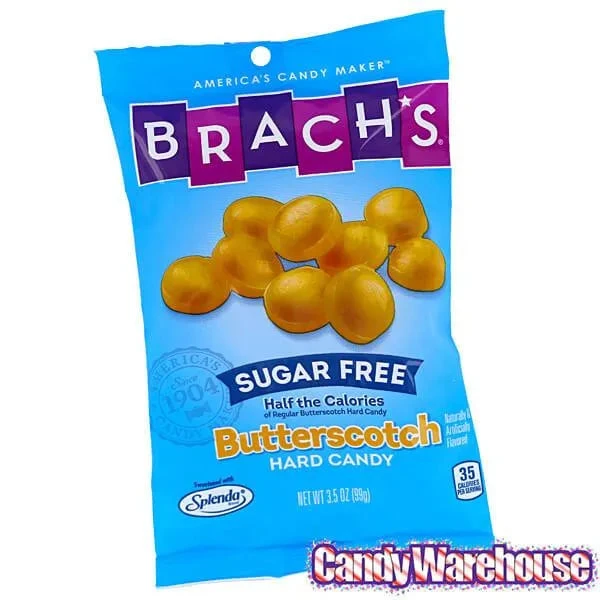Brach's Sugar Free Butterscotch Candy Discs: 2.6LB Box 2 Brach's Sugar Free Butterscotch Candy Discs: 2.6LB Box - Image 2