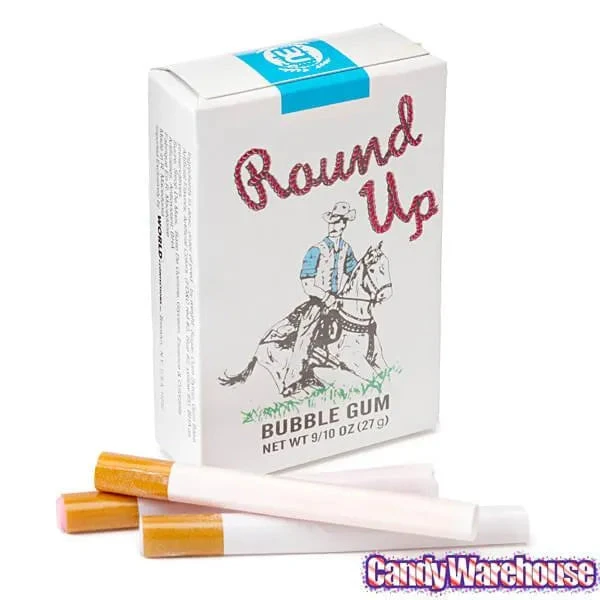 Bubble Gum Candy Cigarettes Packs: 24-Piece Box 4 Bubble Gum Candy Cigarettes Packs: 24-Piece Box - Image 4