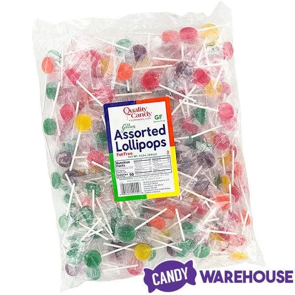 Bulk Fruit Lollipops: 4LB Bag 2 Bulk Fruit Lollipops: 4LB Bag - Image 2