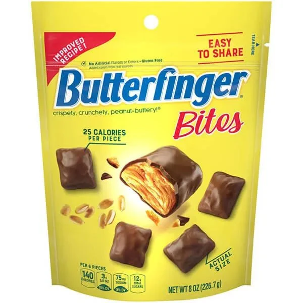 Butterfinger Bites: 8-Ounce Bag 1 Butterfinger Bites: 8-Ounce Bag