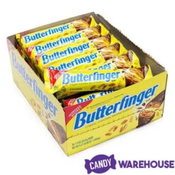Butterfinger Candy Bars: 36-Piece Box 6 Butterfinger Candy Bars: 36-Piece Box -Candy Haven Shop butterfinger candy bars 36 piece box candy warehouse 3