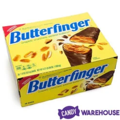 Butterfinger Candy Bars: 36-Piece Box 7 Butterfinger Candy Bars: 36-Piece Box -Candy Haven Shop butterfinger candy bars 36 piece box candy warehouse 4