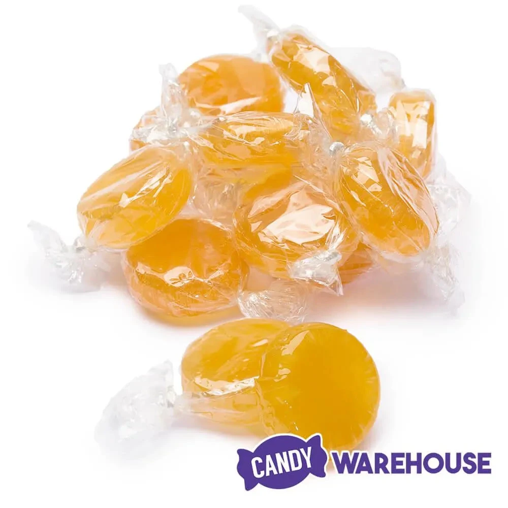 Butterscotch Buttons Hard Candy: 5LB Bag 2 Butterscotch Buttons Hard Candy: 5LB Bag - Image 2