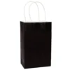 Candy Bags With Handles - Black: 12-Piece Pack