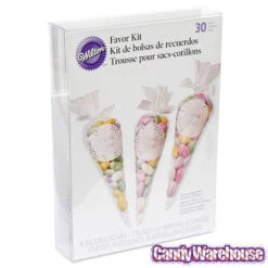 Wilton Candy Buffet Favor Bag Kits: 30-Piece Set 3 Wilton Candy Buffet Favor Bag Kits: 30-Piece Set -Candy Haven Shop candy buffet favor bag kits 30 piece set candy warehouse 2