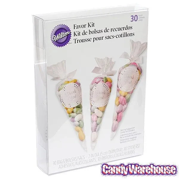 Wilton Candy Buffet Favor Bag Kits: 30-Piece Set 2 Wilton Candy Buffet Favor Bag Kits: 30-Piece Set - Image 2
