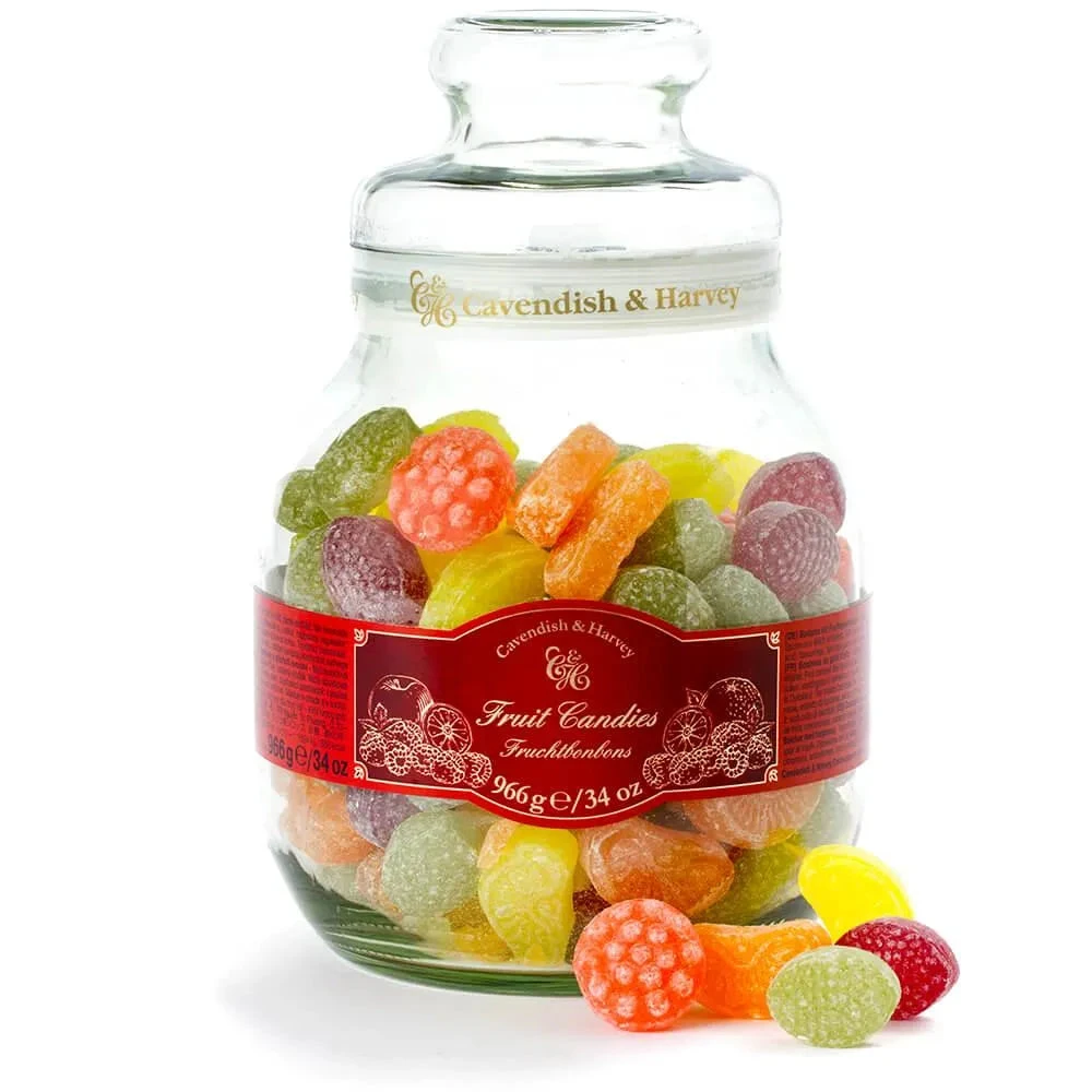 Cavendish And Harvey Fruit Hard Candy: 34-Ounce Jar 1 Cavendish And Harvey Fruit Hard Candy: 34-Ounce Jar