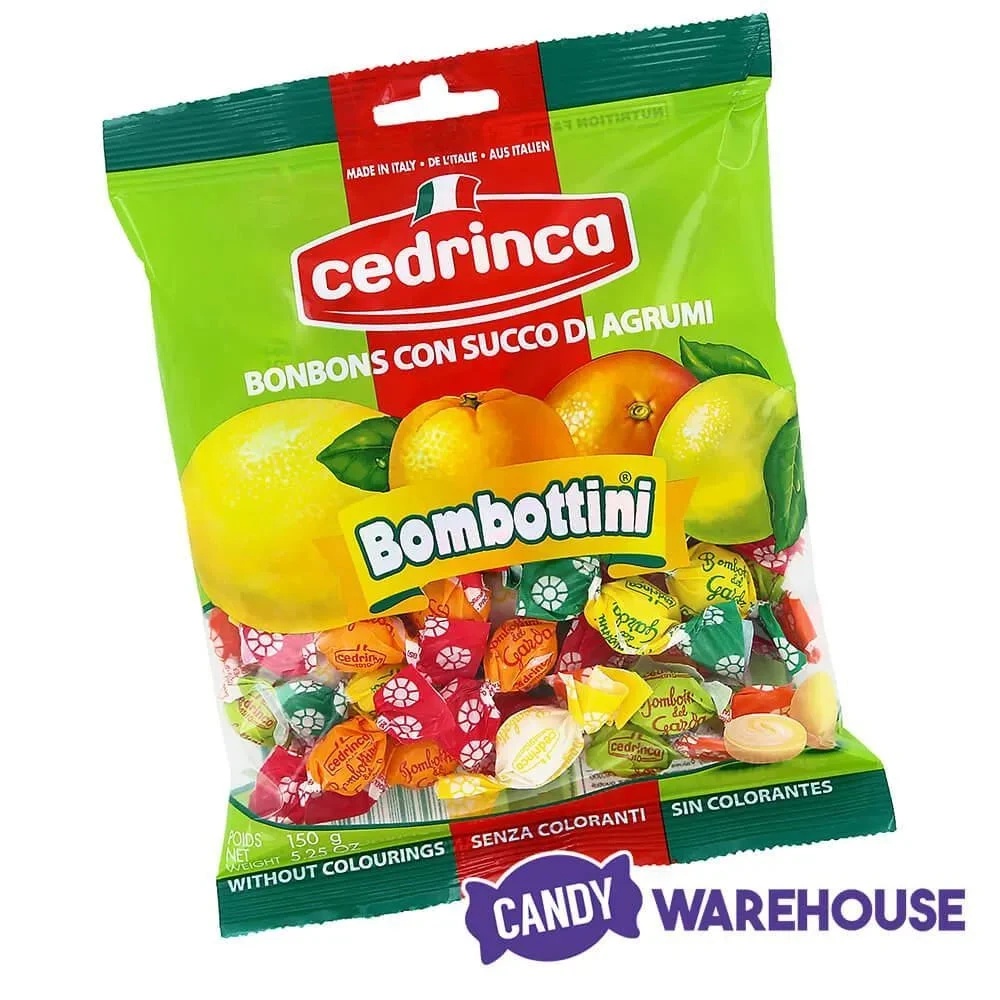 Cedrinca Bombottini Fruit Flavored Hard Candy: 5.25-Ounce Bag 3 Cedrinca Bombottini Fruit Flavored Hard Candy: 5.25-Ounce Bag - Image 3
