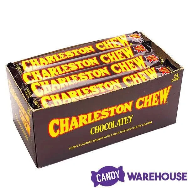 Charleston Chew Candy Bars - Chocolate: 24-Piece Box 4 Charleston Chew Candy Bars - Chocolate: 24-Piece Box - Image 4