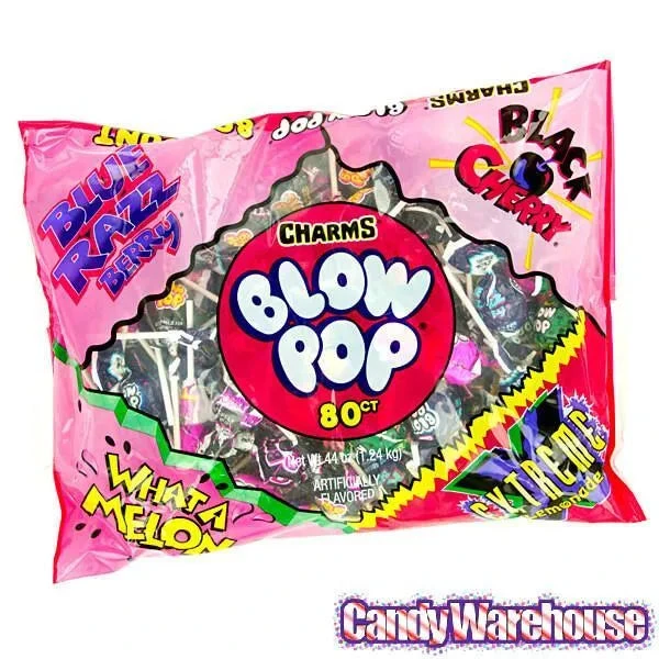 Charms Blow Pops Assortment: 80-Piece Bag 2 Charms Blow Pops Assortment: 80-Piece Bag - Image 2