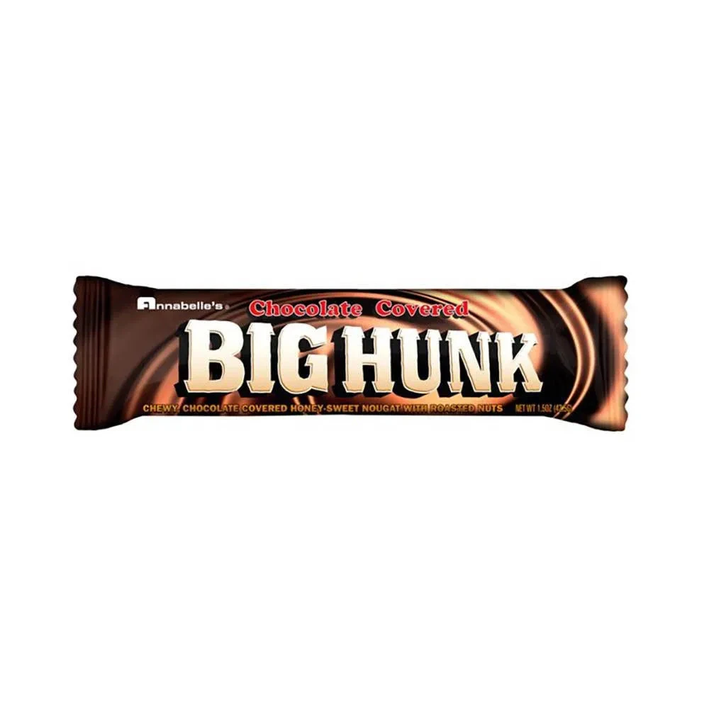 Chocolate Covered Big Hunk Candy Bars: 24-Piece Box 1 Chocolate Covered Big Hunk Candy Bars: 24-Piece Box