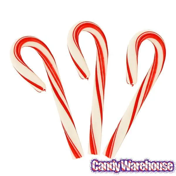 Christmas Peppermint Mini Candy Canes: 240-Piece Box 3 Christmas Peppermint Mini Candy Canes: 240-Piece Box - Image 3