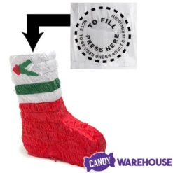 Christmas Stocking Pinata 7 Christmas Stocking Pinata -Candy Haven Shop christmas stocking pinata candy warehouse 4