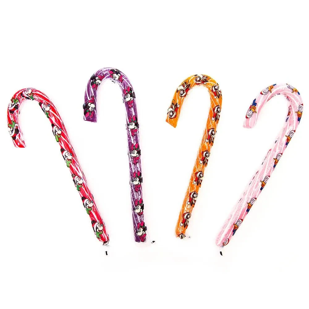 Classic Disney Mickey Mouse And Friends Candy Canes: 12-Piece Box 1 Classic Disney Mickey Mouse And Friends Candy Canes: 12-Piece Box