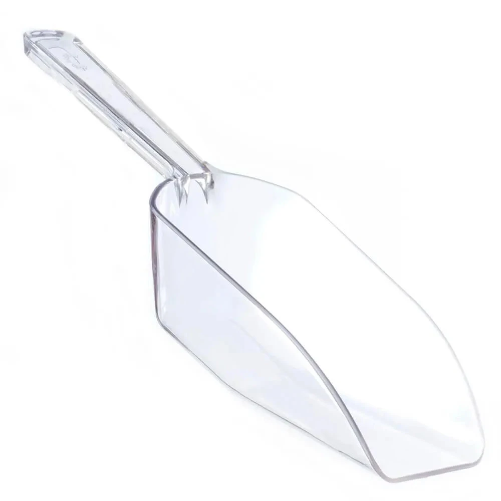 Clear Plastic 4-Ounce Flat Bottom Candy Scoop 1 Clear Plastic 4-Ounce Flat Bottom Candy Scoop