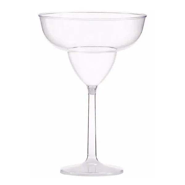 Clear Plastic Jumbo Margarita Glass 1 Clear Plastic Jumbo Margarita Glass