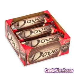 Dove Dark Chocolate Bars: 18-Piece Box -Candy Haven Shop dove dark chocolate bars 18 piece box candy warehouse 3