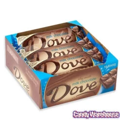 Dove Milk Chocolate Bars: 18-Piece Box -Candy Haven Shop dove milk chocolate bars 18 piece box candy warehouse 3