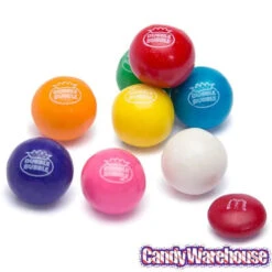 Dubble Bubble Assorted Colors 5/8-Inch Gumballs: 3650-Piece Case -Candy Haven Shop dubble bubble assorted colors 58 inch gumballs 3650 piece case candy warehouse 3