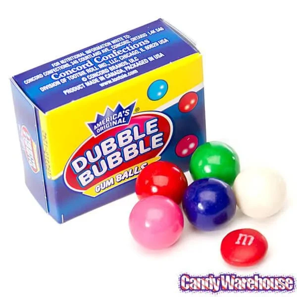 Dubble Bubble Assorted Gumballs Packs: 15-Piece Bag 3 Dubble Bubble Assorted Gumballs Packs: 15-Piece Bag - Image 3