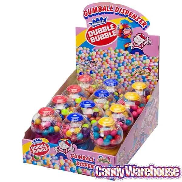 Dubble Bubble Gumball Machine Dispensers: 12-Piece Box 3 Dubble Bubble Gumball Machine Dispensers: 12-Piece Box - Image 3