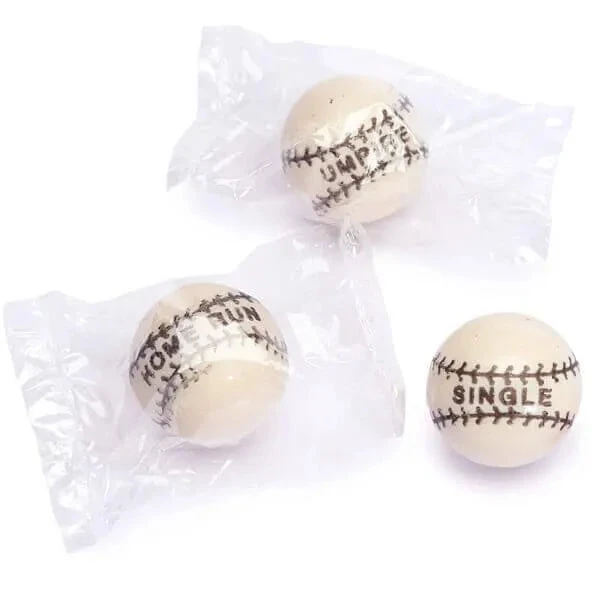 Dubble Bubble Home Run Baseball Gumballs: 240-Piece Tub 1 Dubble Bubble Home Run Baseball Gumballs: 240-Piece Tub