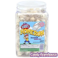 Dubble Bubble Home Run Baseball Gumballs: 240-Piece Tub 8 Dubble Bubble Home Run Baseball Gumballs: 240-Piece Tub -Candy Haven Shop dubble bubble home run baseball gumballs 240 piece tub candy warehouse 4 4d29b739 a811 4d64 a6d3 c162949d7fb6