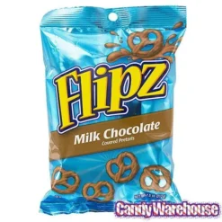 Flipz Milk Chocolate Mini Pretzels: 7.5-Ounce Bag 7 Flipz Milk Chocolate Mini Pretzels: 7.5-Ounce Bag -Candy Haven Shop flipz milk chocolate mini pretzels 7 5 ounce bag candy warehouse 4