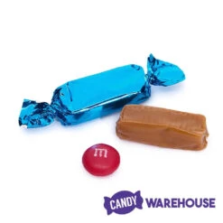 Foiled Caramel Candy - Blue: 180-Piece Bag 9 Foiled Caramel Candy - Blue: 180-Piece Bag -Candy Haven Shop foiled caramel candy blue 180 piece bag candy warehouse 5