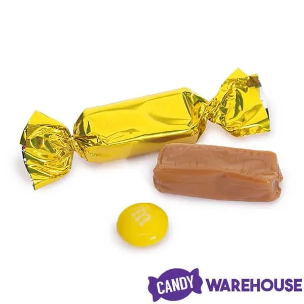 Foiled Caramel Candy - Gold: 180-Piece Bag 2 Foiled Caramel Candy - Gold: 180-Piece Bag - Image 2