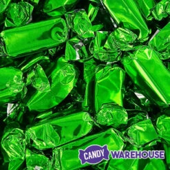 Foiled Caramel Candy - Green: 180-Piece Bag 9 Foiled Caramel Candy - Green: 180-Piece Bag -Candy Haven Shop foiled caramel candy green 180 piece bag candy warehouse 5