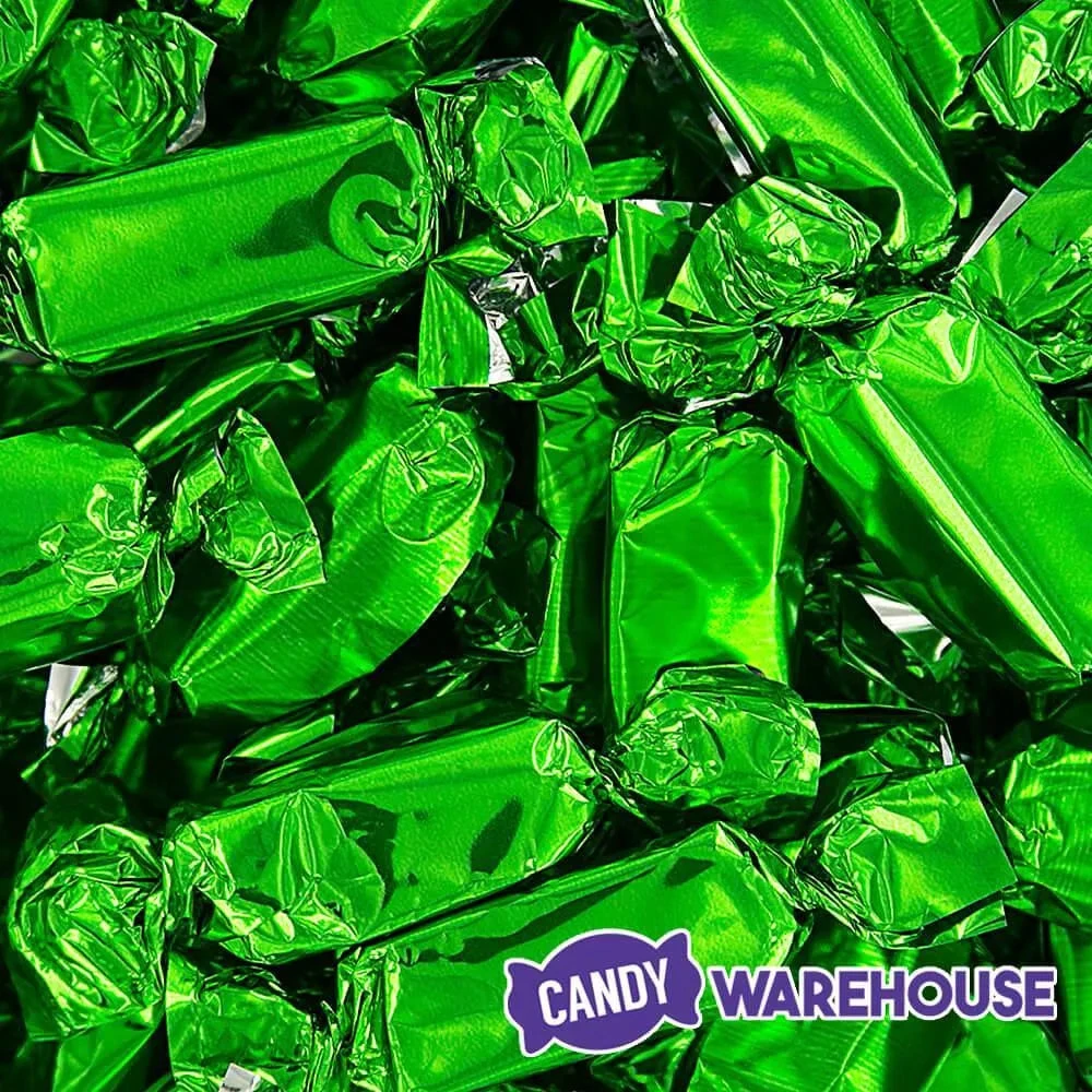 Foiled Caramel Candy - Green: 180-Piece Bag 5 Foiled Caramel Candy - Green: 180-Piece Bag - Image 5