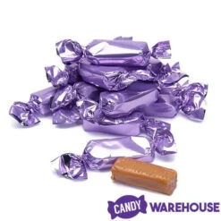 Foiled Caramel Candy - Lavender: 180-Piece Bag 7 Foiled Caramel Candy - Lavender: 180-Piece Bag -Candy Haven Shop foiled caramel candy lavender 180 piece bag candy warehouse 3
