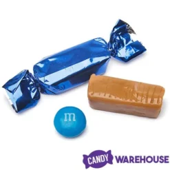 Foiled Caramel Candy - Navy Blue: 180-Piece Bag 7 Foiled Caramel Candy - Navy Blue: 180-Piece Bag -Candy Haven Shop foiled caramel candy navy blue 180 piece bag candy warehouse 3