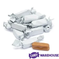 Foiled Caramel Candy - White: 180-Piece Bag 7 Foiled Caramel Candy - White: 180-Piece Bag -Candy Haven Shop foiled caramel candy white 180 piece bag candy warehouse 3