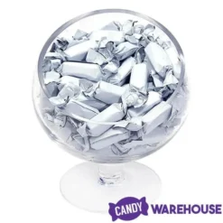 Foiled Caramel Candy - White: 180-Piece Bag 8 Foiled Caramel Candy - White: 180-Piece Bag -Candy Haven Shop foiled caramel candy white 180 piece bag candy warehouse 4